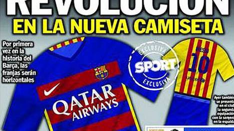 So könnte das neue Trikot des FC Barcelona aussehen