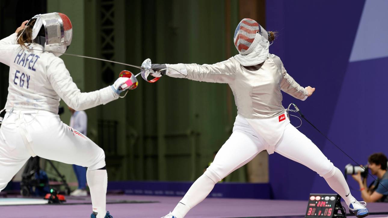 Hype um hochschwangere Fechterin