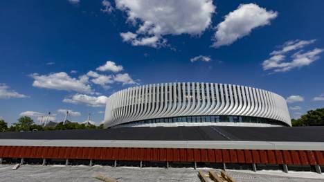 Der SAP Garden wird im Münchner Olympiapark errichtet