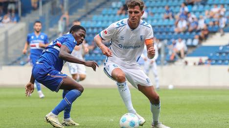 Tobias Müller (r.) spielt für den 1. FC Magdeburg