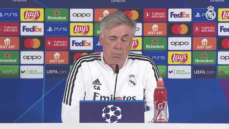 Carlo Ancelotti erklärt, vor dem CL-Halbfinale zwischen Real Madrid und Manchester City kein Spiel gegen Erling Haaland zu planen, sondern gegen eine wie es scheint "unaufhaltsame" Mannschaft.