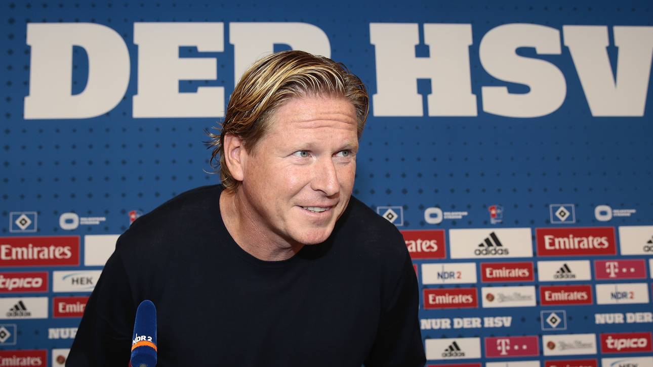 Gisdol vor HSV-Premiere im Stress