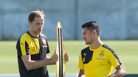 Ilkay Gündogan könnte Borussia Dortmund bald in Richtung Manchester City verlassen Thomas Tuchel