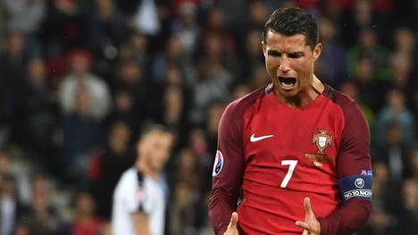 Cristiano Ronaldo verschoss gegen Österreich einen Elfmeter