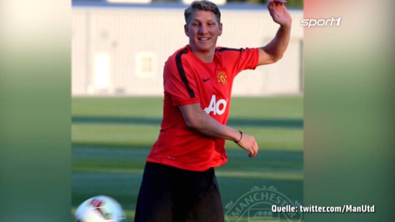 Schweinsteiger trainiert erstmals
