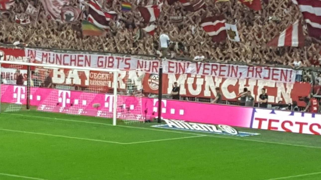 Fans verpassen Robben Denkzettel