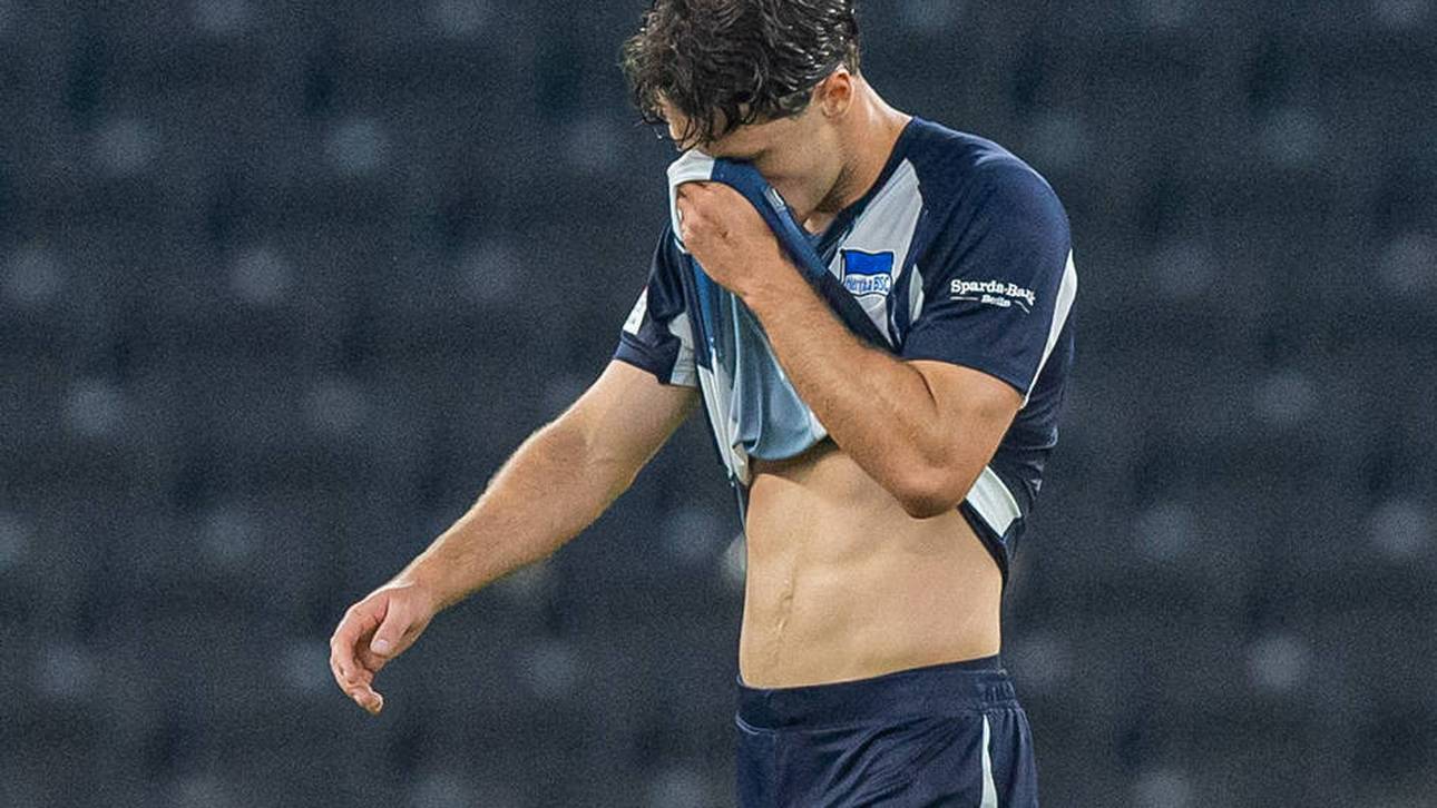 Hertha-Profi Linus Gechter flog vom Platz