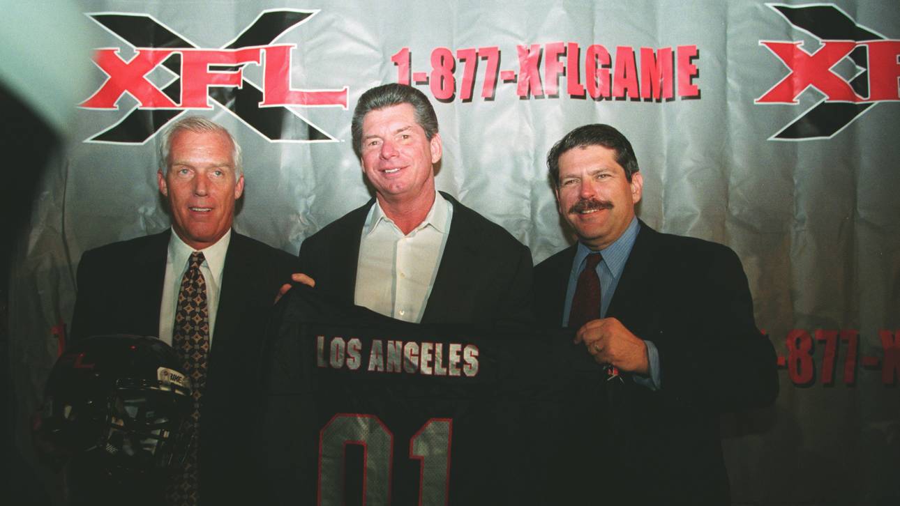 Die Football-Liga XFL stellte 2001 nach einer Saison ihren Betrieb wieder ein