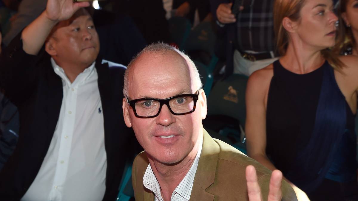 Als Superheld gewiss auch nicht am falschen Platz: Bat- und Birdman-Darsteller Michael Keaton