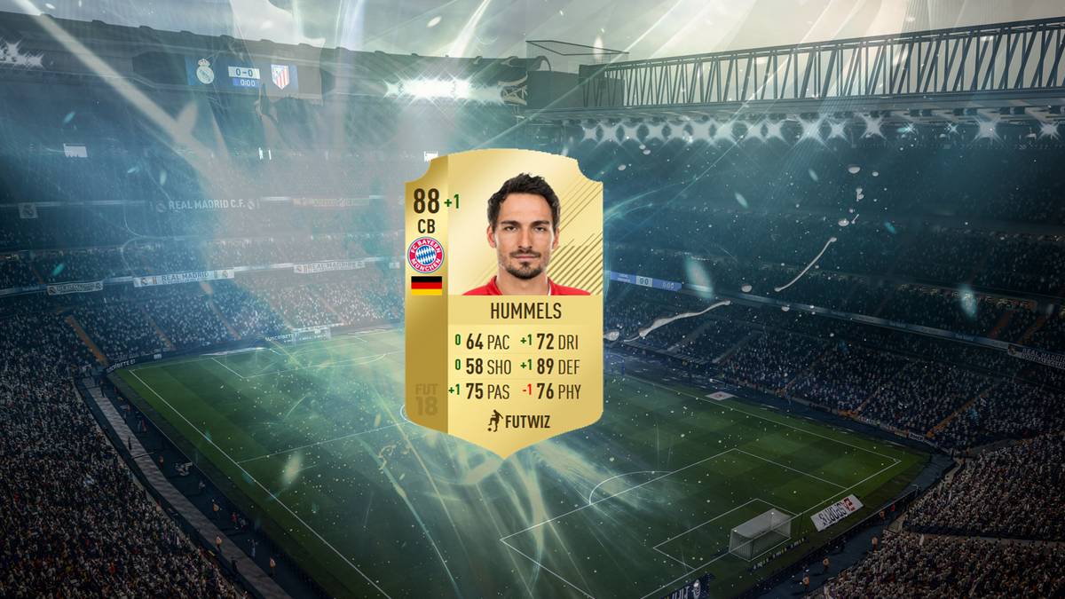 Nach eigener Auffassung würde sich Mats Hummels einen Tempo-Wert (Pace) von 70 geben. Bei FIFA 18 beträgt seine Tempowertung nur 64