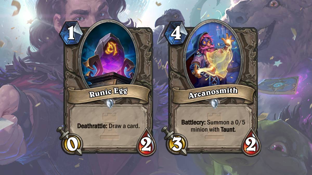 Die Rolle von Runic Egg und Arcanosmith bleibt abzuwarten.