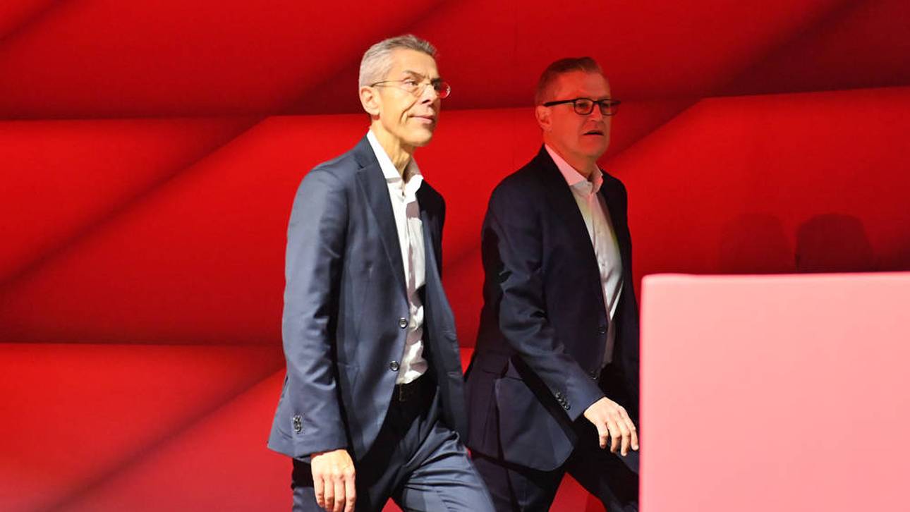 Bald nicht mehr zusammen beim FC Bayern: Dr. Michael Diederich (l.) und Jan-Christian Dreesen 