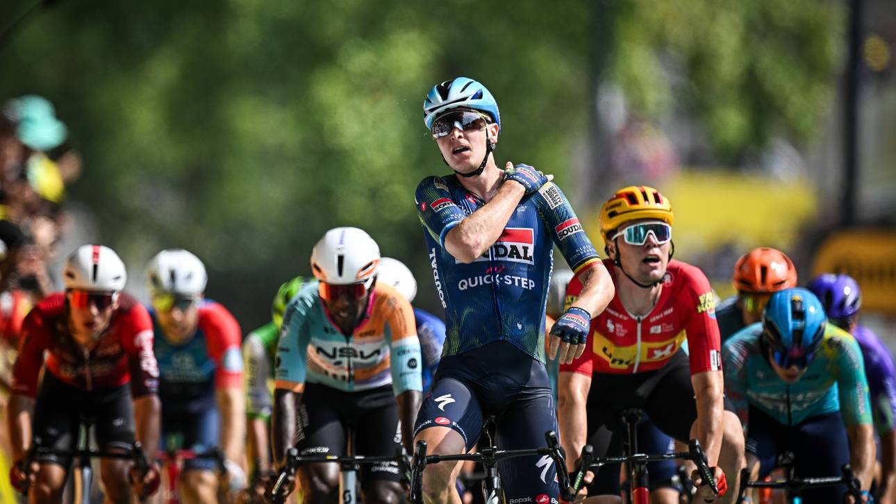 Tour de France: Deutsche Sprinter knapp geschlagen