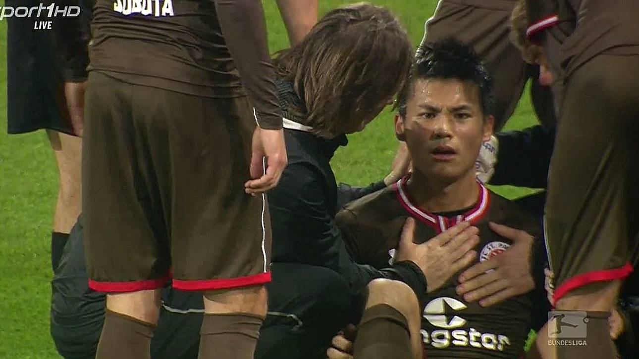 St. Paulis Miyaichi spielt benebelt