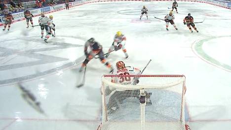 Die Highlights der Eishockey-Partie Grizzlys Wolfsburg - Löwen Frankfurt aus der DEL im Video.