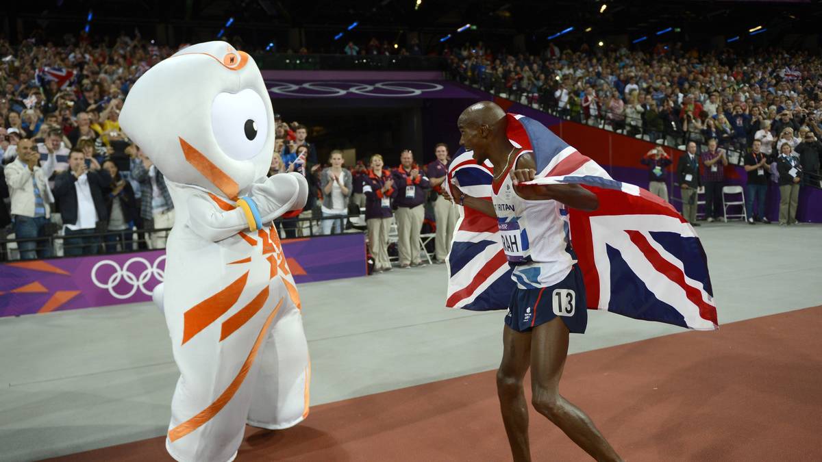 "Wenlock" und "Mandeville" nennen sich die beiden Fanlieblinge. Zumindest Olympiasieger Mo Farah wagt einen vorstichtigen Annäherungsversuch
