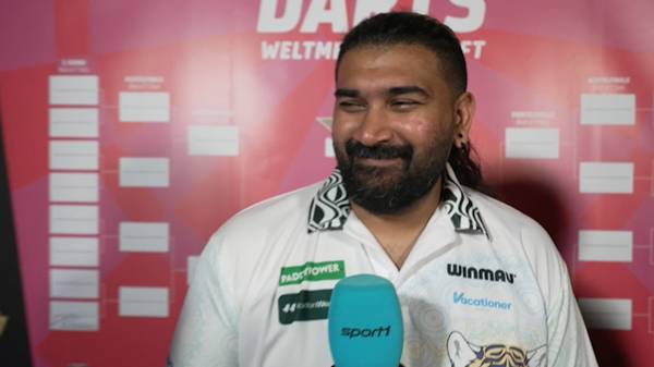 Darts-Exot: "Noch über 1.300 Nachrichten offen"