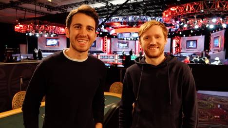 Koray Aldemir und Johannes Becker bei der WSOP
