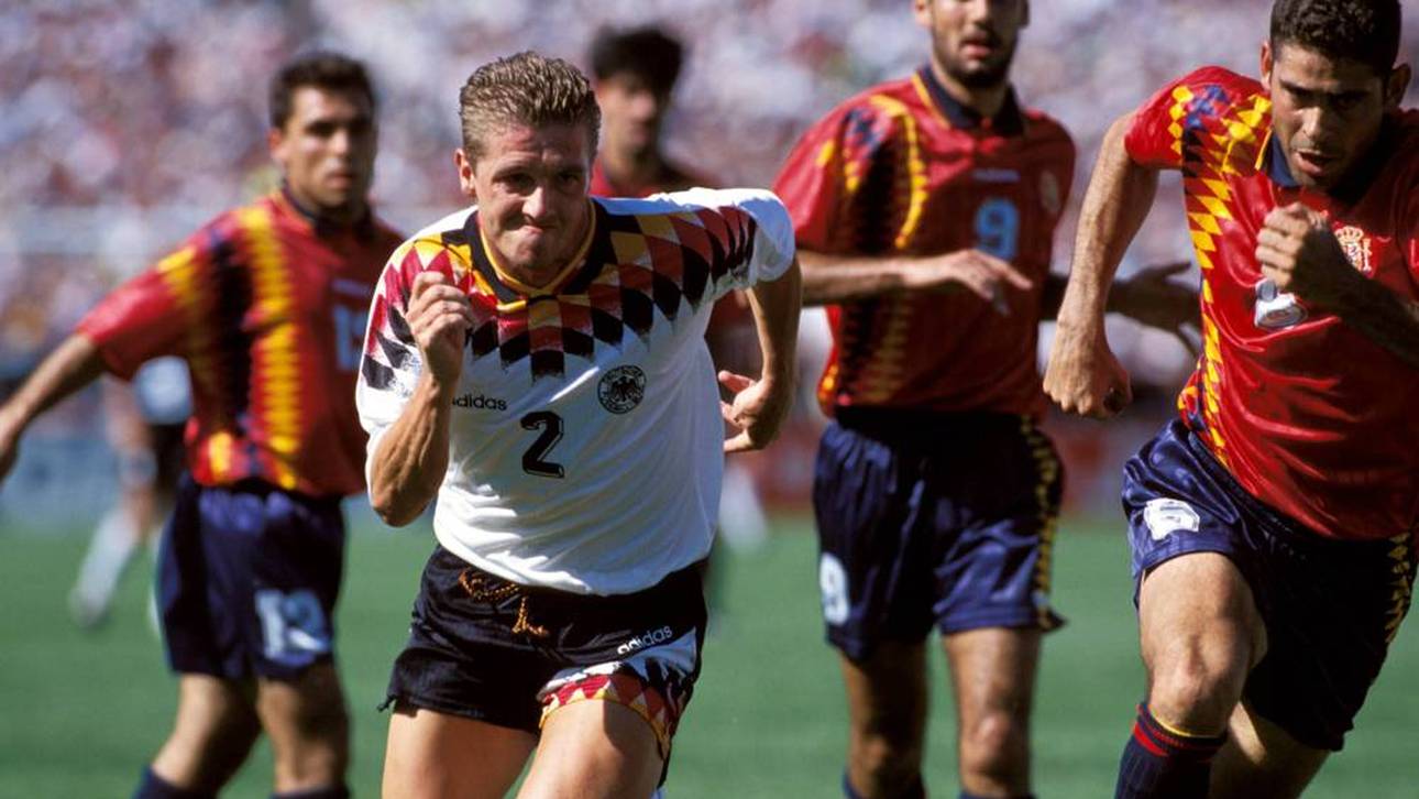 Thomas Strunz und die deutsche Nationalmannschaft flogen in den USA bei der WM 1994 früh raus