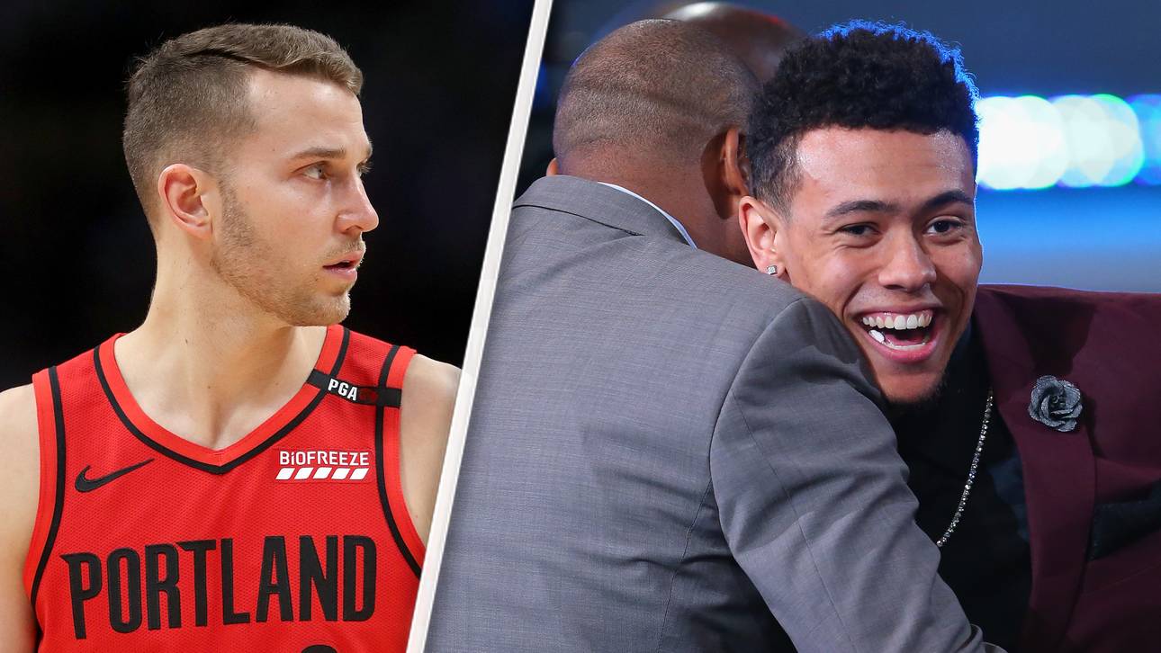 Nik Stauskas (l.) und Wade Baldwin wurden innerhalb von vier Tagen vier Mal getradet - und dann entlassen