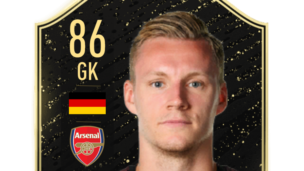 ERSTE ELF: Bernd Leno (FC Arsenal), Torhüter: 86 