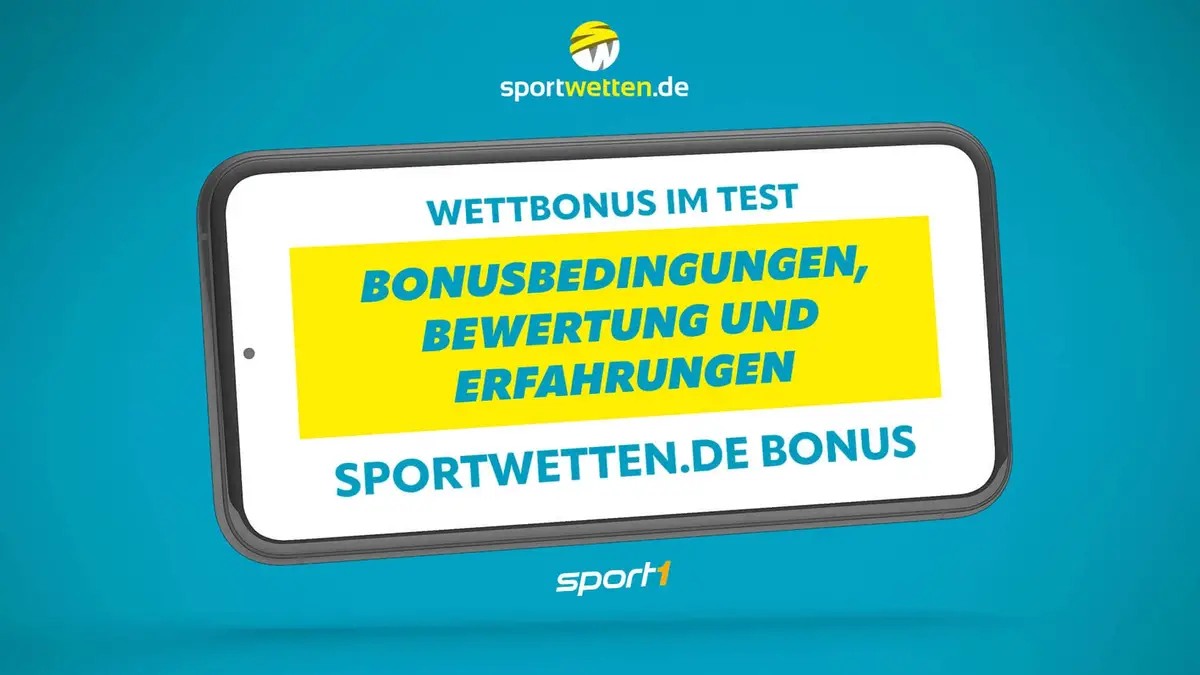 100€ Sportwetten.de Bonus |  In 5 Minuten Bonus sichern