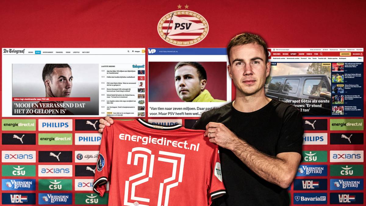 Mario Götze unterschreibt bei PSV Eindhoven