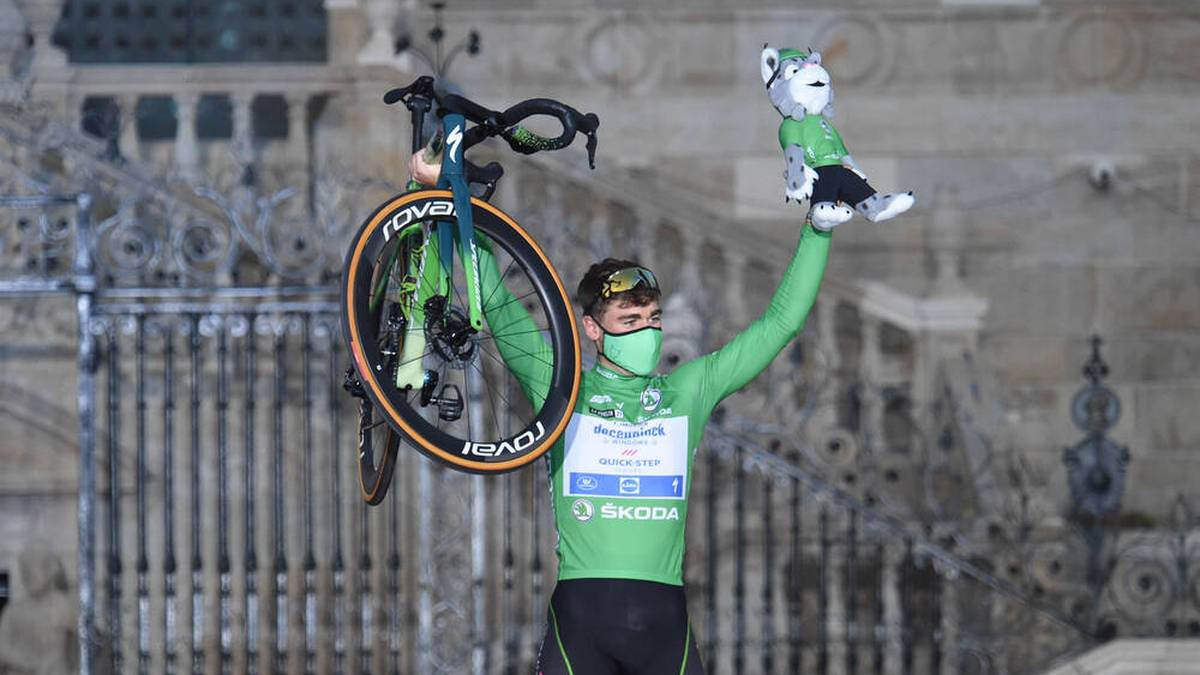 Fabio Jakobsen sicherte sich bei der Vuelta 2021 das Grüne Trikot