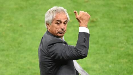 Vahid Halilhodzic bei der WM 2014 als Coach von Algerien