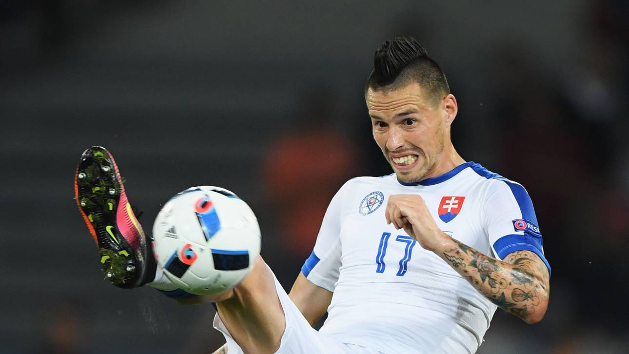 Hamsik schon auf Maradonas Spuren