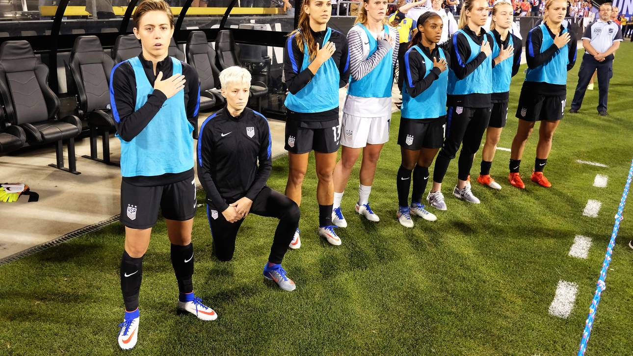 Rapinoes Kniefall erzürnt US-Verband