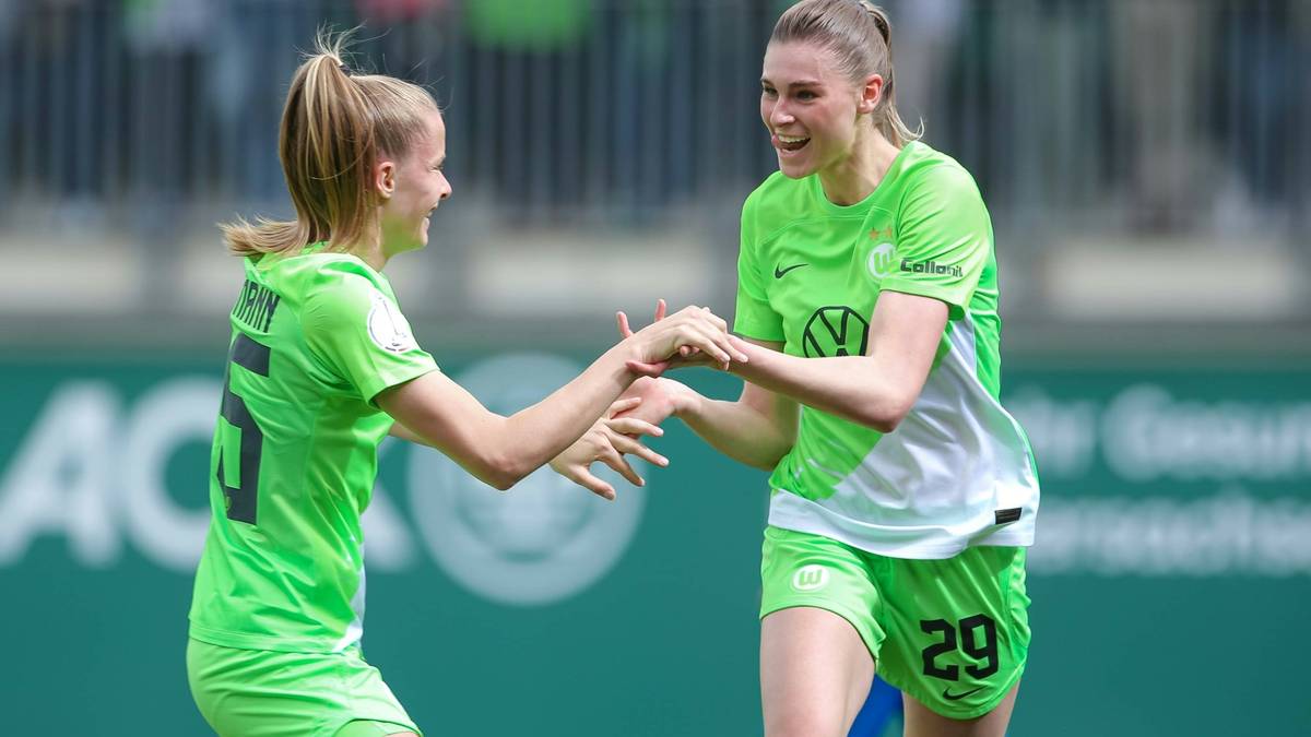 9:0! Wolfsburg stürmt erneut ins Pokalfinale