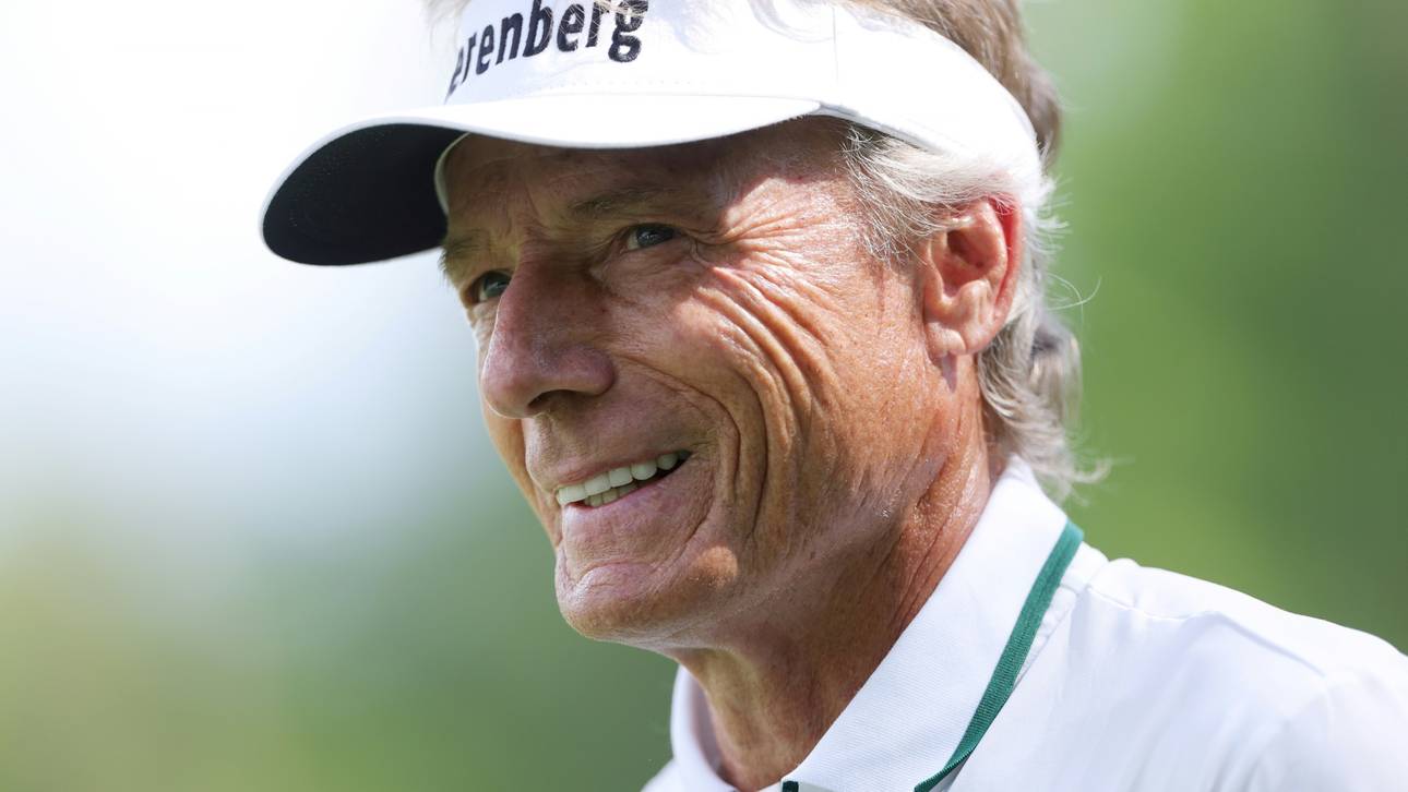 Bernhard Langer bei seinem letzten Masters