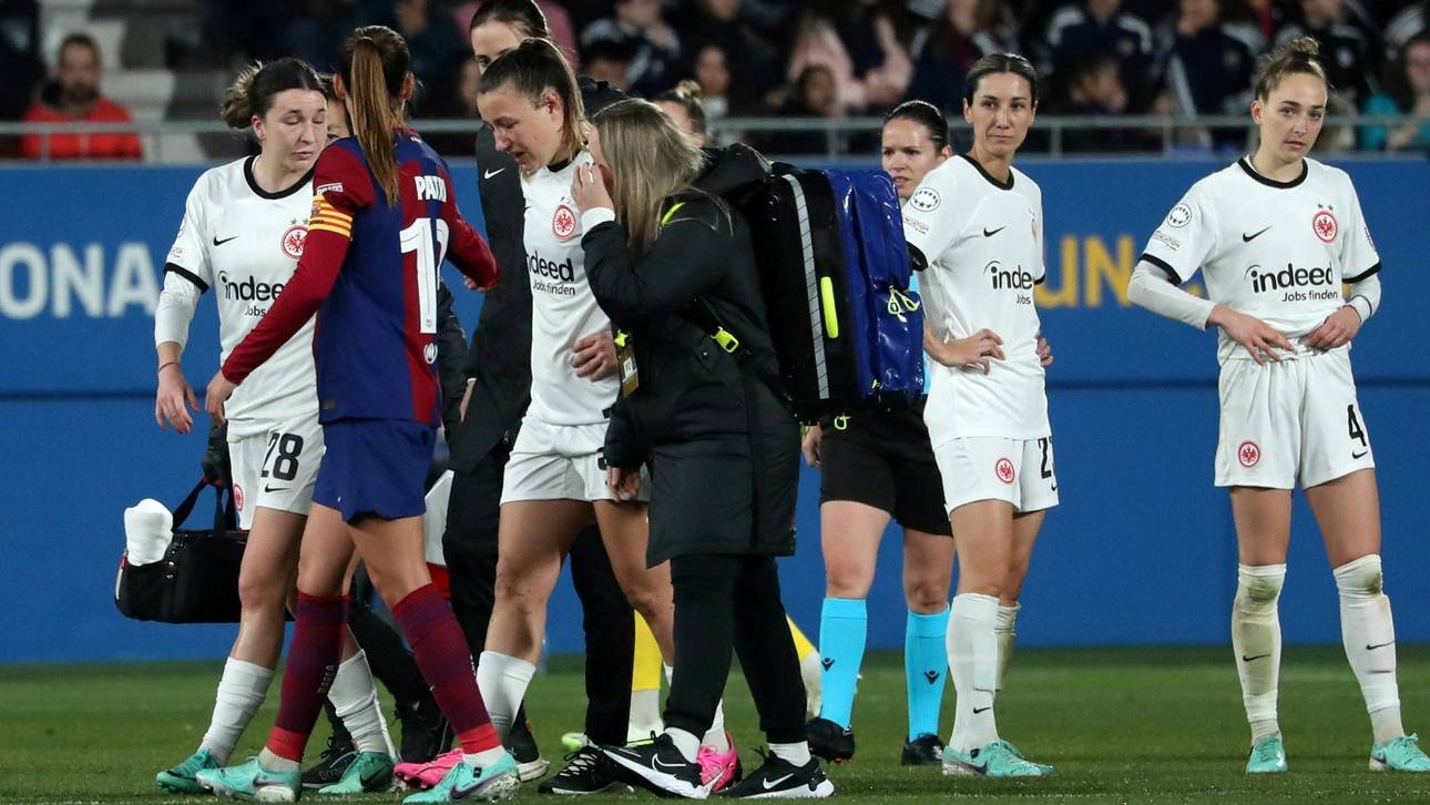 Frankfurt-Spielerin schwer verletzt