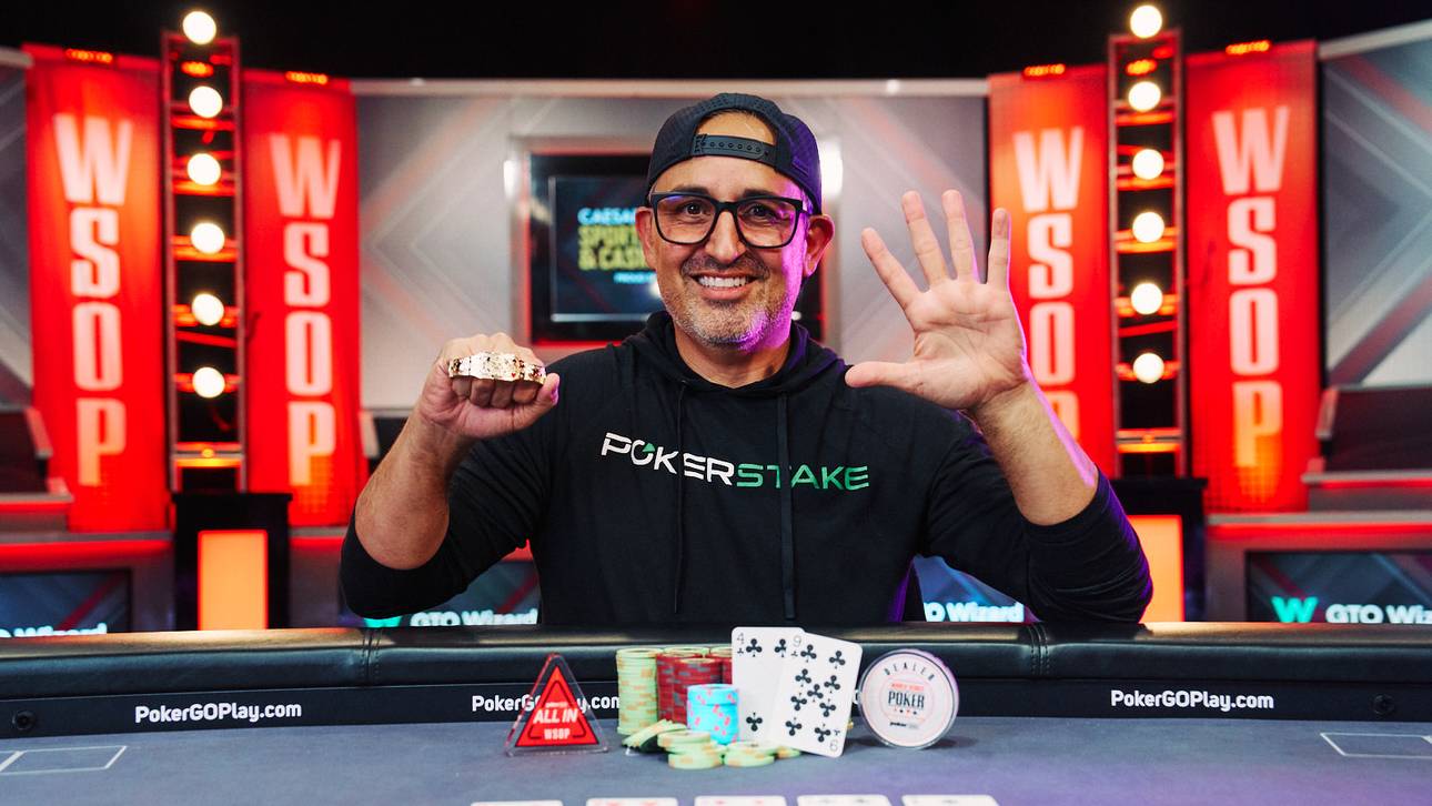 Josh Arieh gewinnt sein fünftes Bracelet