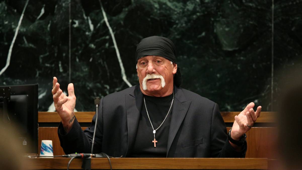Hulk Hogan 2016 im Sextape-Prozess gegen das Portal "Gawker"