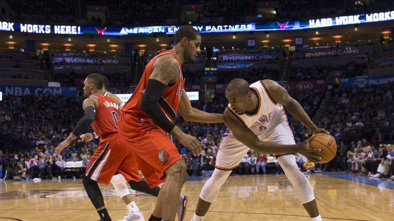 Portland lädt OKC zum Tanz