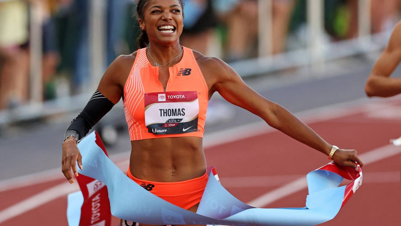 Sprinterin Thomas mit Weltjahresbestzeit