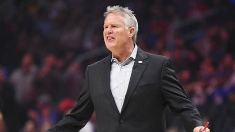 Head Coach Brett Brown wurde von den Philadelphia 76ers entlassen