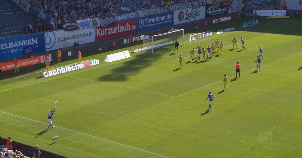 Hansa Rostock – Eintracht Braunschweig (2:1): Tore & Highlights I 2. Bundesliga