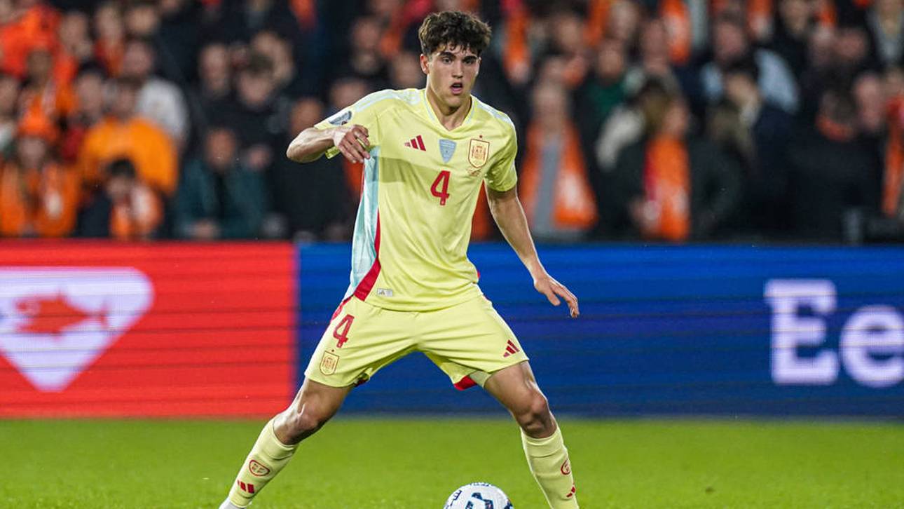 Pau Cubarsí musste gegen die Niederlande verletzungsbedingt ausgewechselt werden