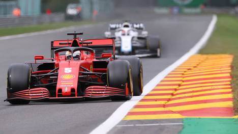 Beim Großen Preis von Belgien in Spa verpatzte Sebastian Vettel das Training
