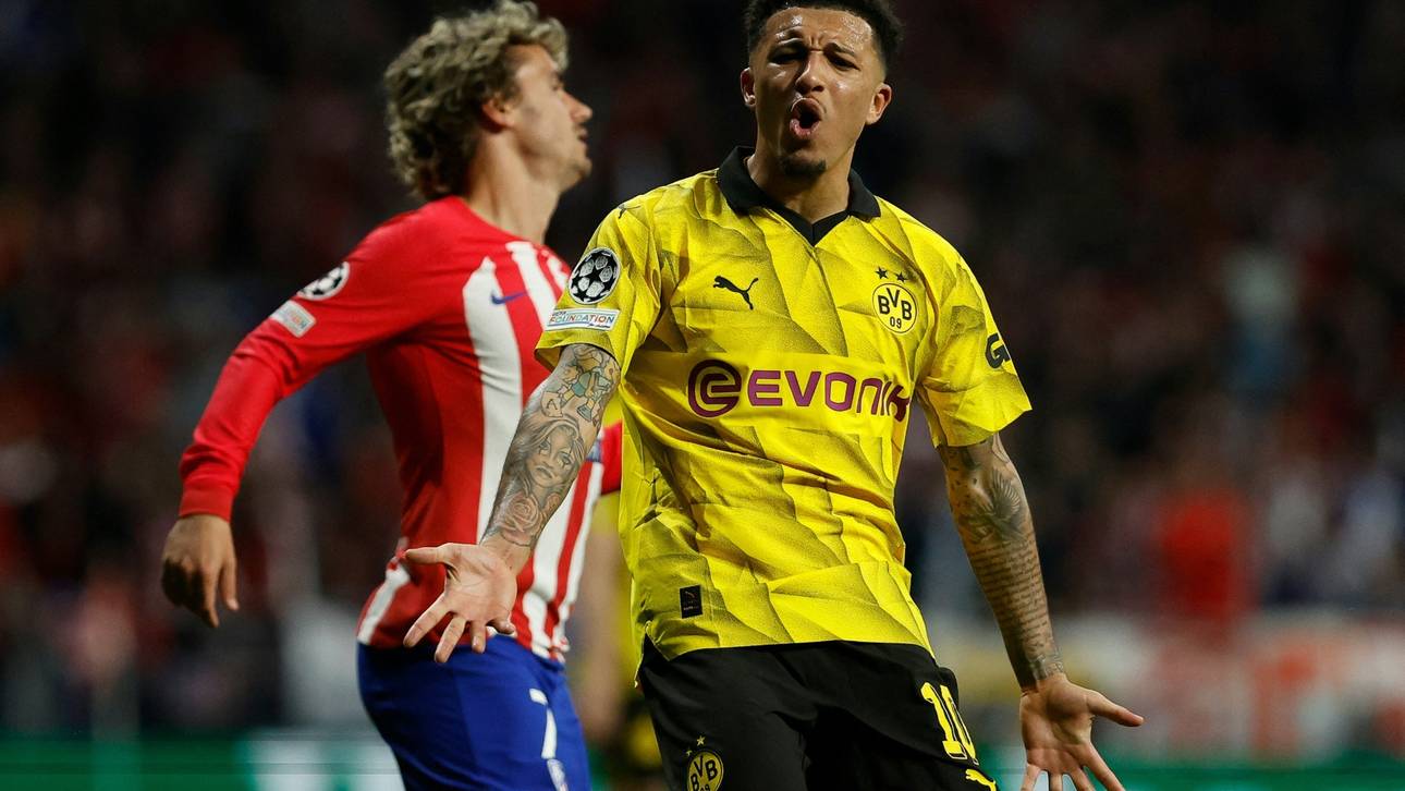 Dortmund ohne kranken Sancho in Gladbach – sechs Neue