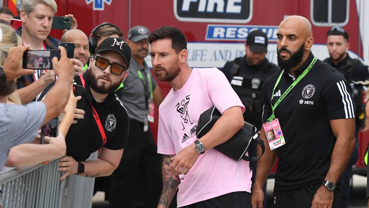 Ex-Soldat als Messi-Beschützer