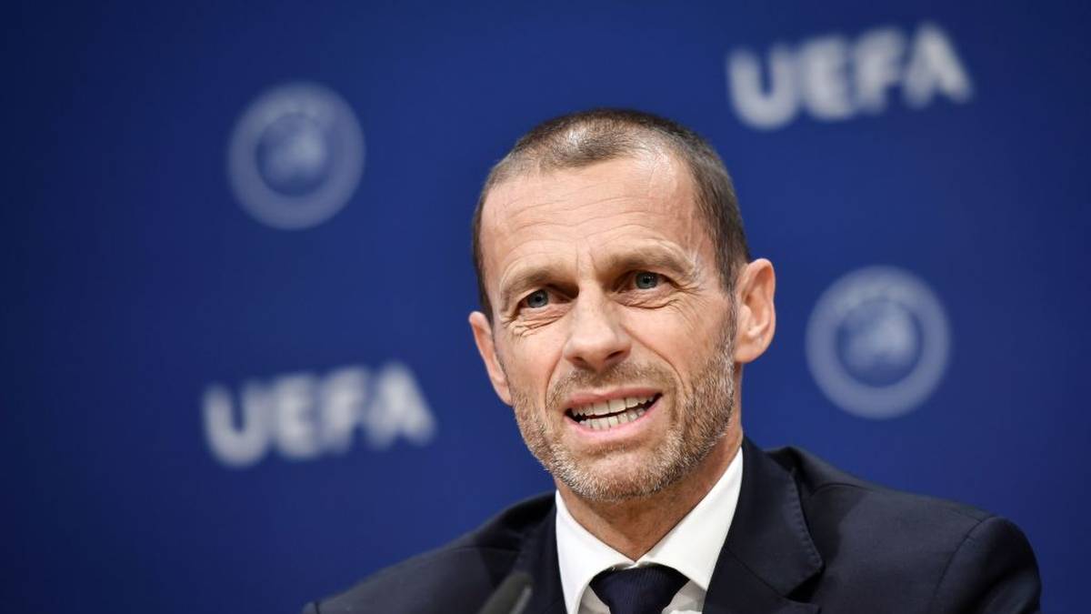 UEFA-Präsident Ceferin nennt Zeitplan für Champions League