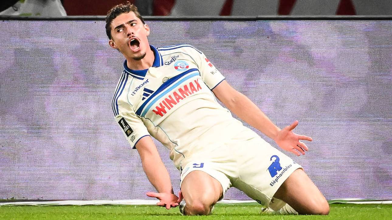 Joaquín Panichelli traf für Racing Straßburg doppelt gegen PSG