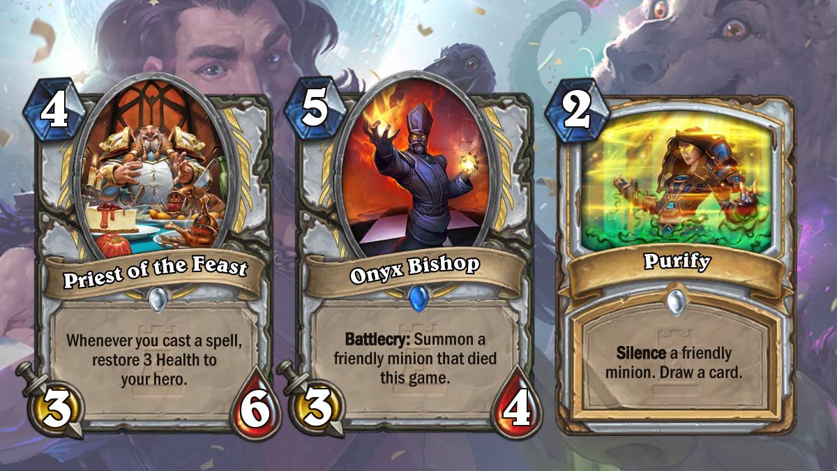 Die Karten für den Priester sind leider keine wirkliche Verstärkung für die Klasse.