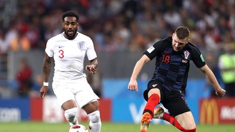 Danny Rose erreichte mit England bei der WM in Russland das Halbfinale