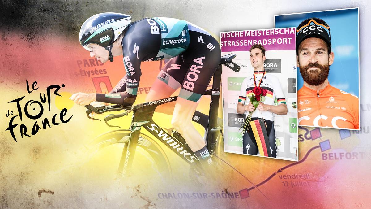 Elf deutsche Radprofis werden am Samstag beim Grand Depart im belgischen Brüssel die 106. Tour de France in Angriff nehmen. Das deutsche Team Bora-hansgrohe stellt mit drei deutschen Fahrern das größte Kontingent, für Sunweb und das Team Katusha-Alpecin starten jeweils zwei deutsche Profis