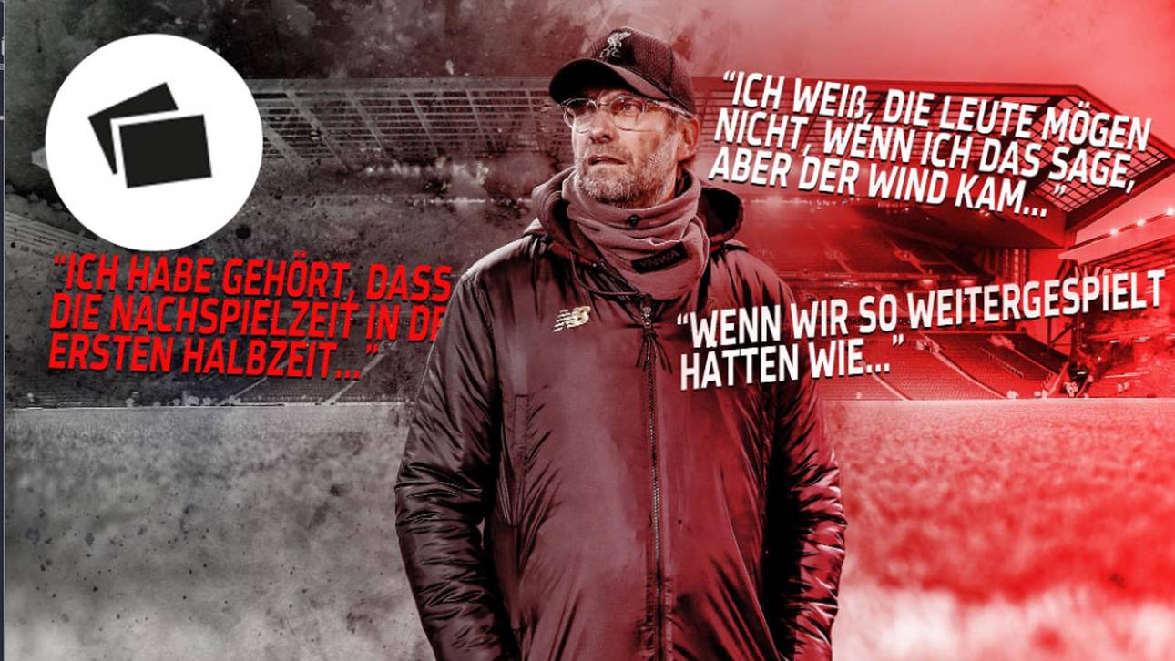 Wind und Wetter: Klopps Ausreden
